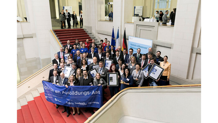 Kaeser ist Ausbildungs-Ass