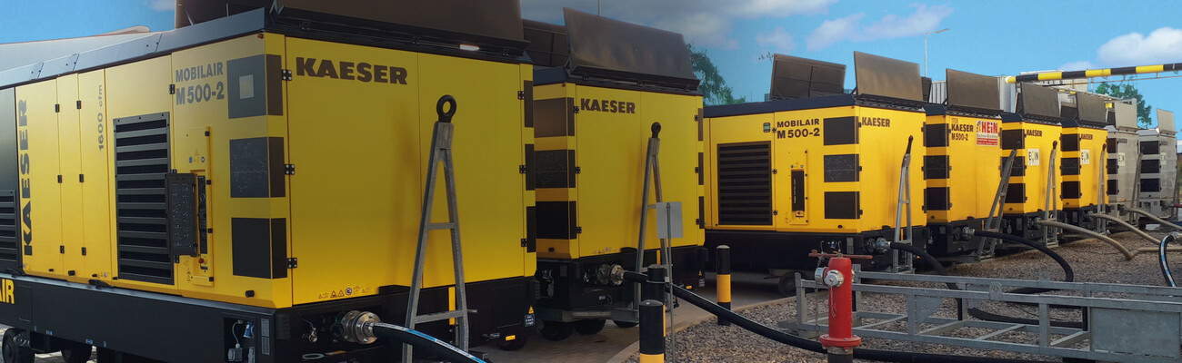 Dieci MOBILAIR M500 per la produzione di azoto.