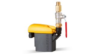 Scaricatore di condensa elettronico ECO-DRAIN come pacchetto completo.