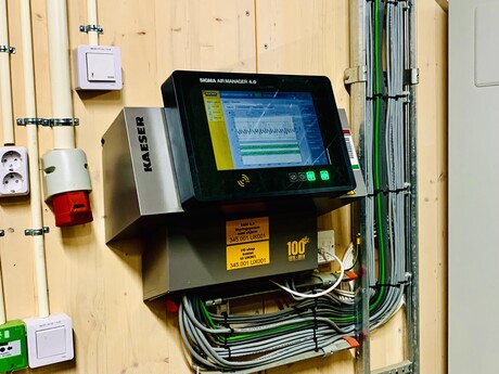 Il SIGMA AIR MANAGER 4.0 controlla la stazione dell'aria compressa e ne garantisce l’utilizzo uniforme.