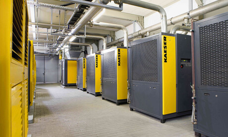BASF Coatings lavora in modo più efficiente con i compressori a vite Kaeser