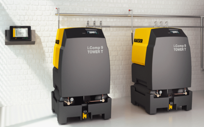 i.Comp 9 Tower della Kaeser Kompressoren.