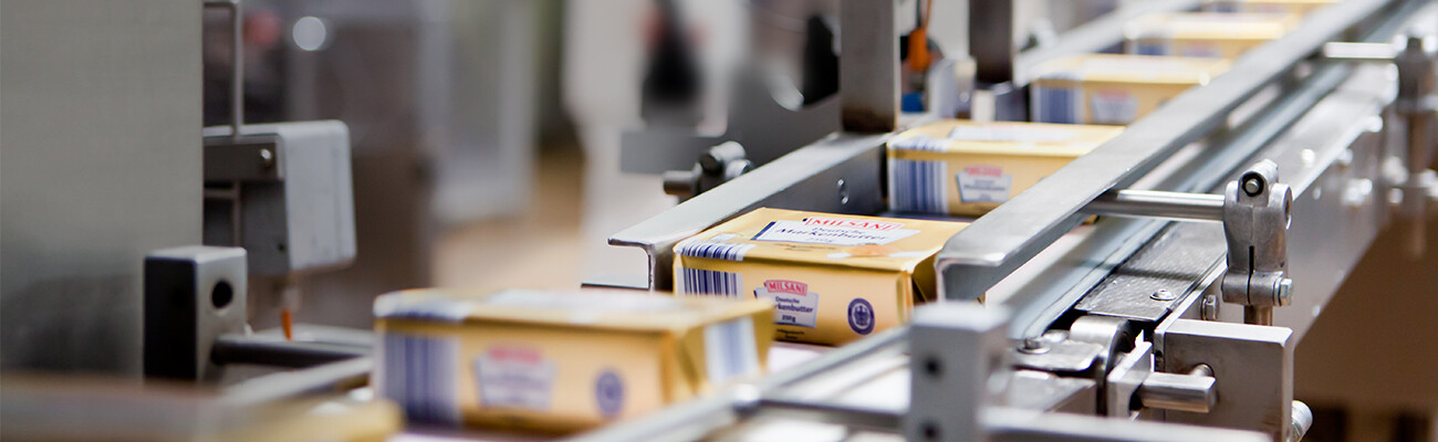 Aria compressa da compressori Kaeser per la "via lattea" del caseificio Molkerei Ammerland