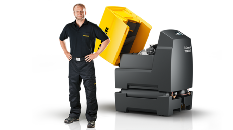 La manutenzione dell’i.Comp 9 Tower è un gioco da ragazzi grazie alla scocca incernierata.